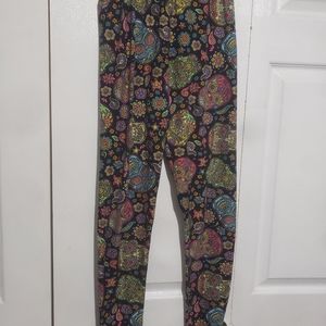 Colorful Skull Leggings